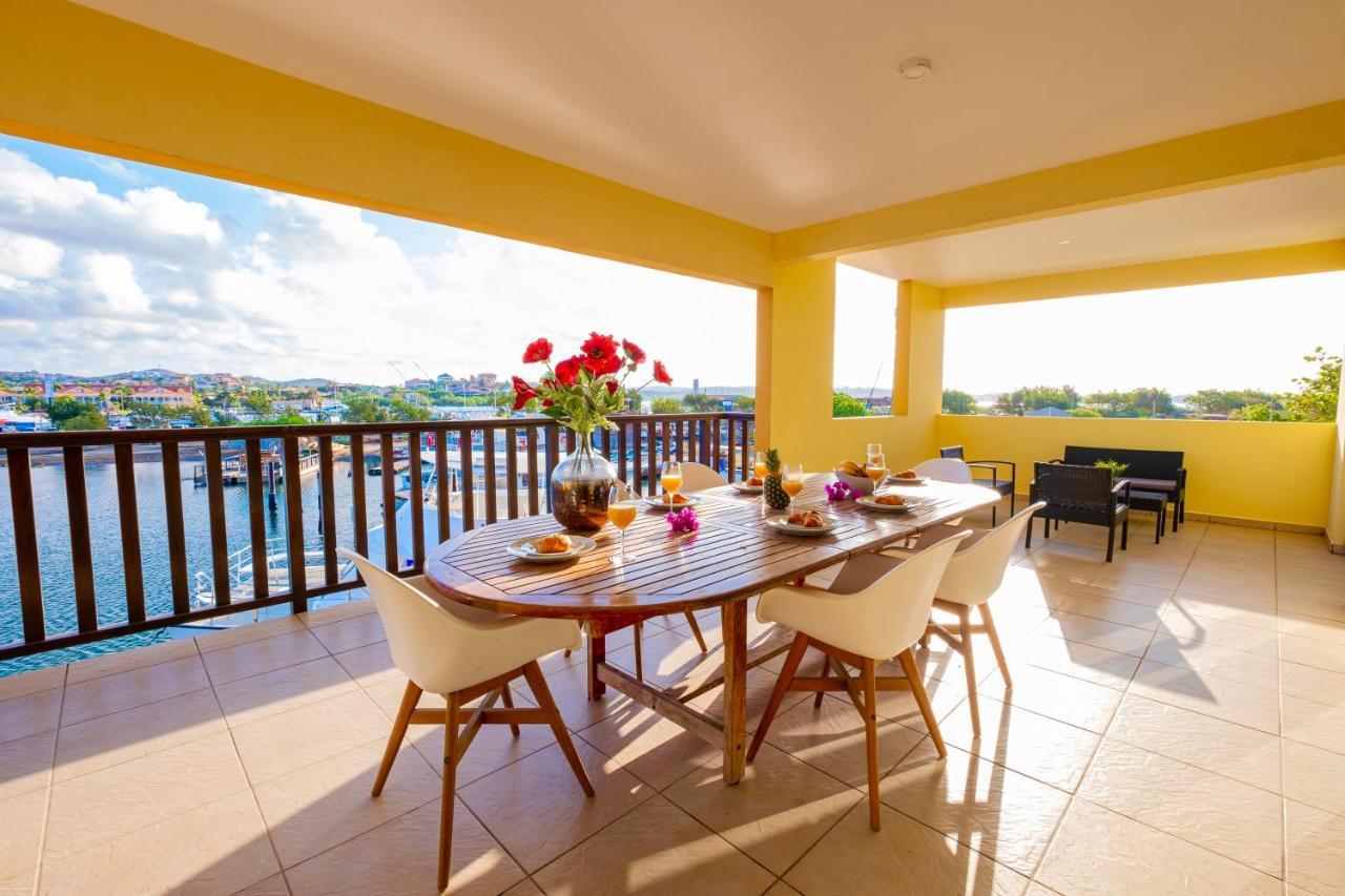 Droom Appartement Met Uitzicht Op De Jachthaven Jan Thiel Екстериор снимка